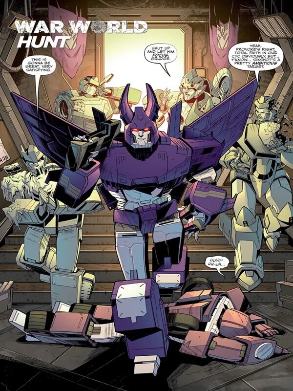 Transformers 28 Comic Book Preview   War World Hunt  (7 of 9)